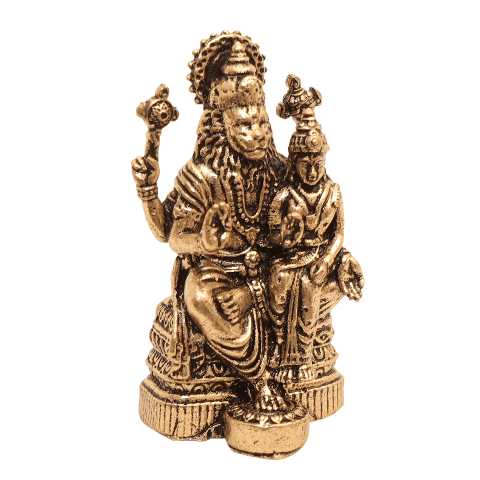 brass Narshimha standing 5 Inch KBH12482 brass Narshimha standing 5 Inch KBH12482
