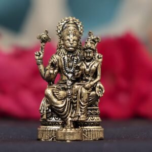 brass Narshimha standing 5 Inch KBH12482