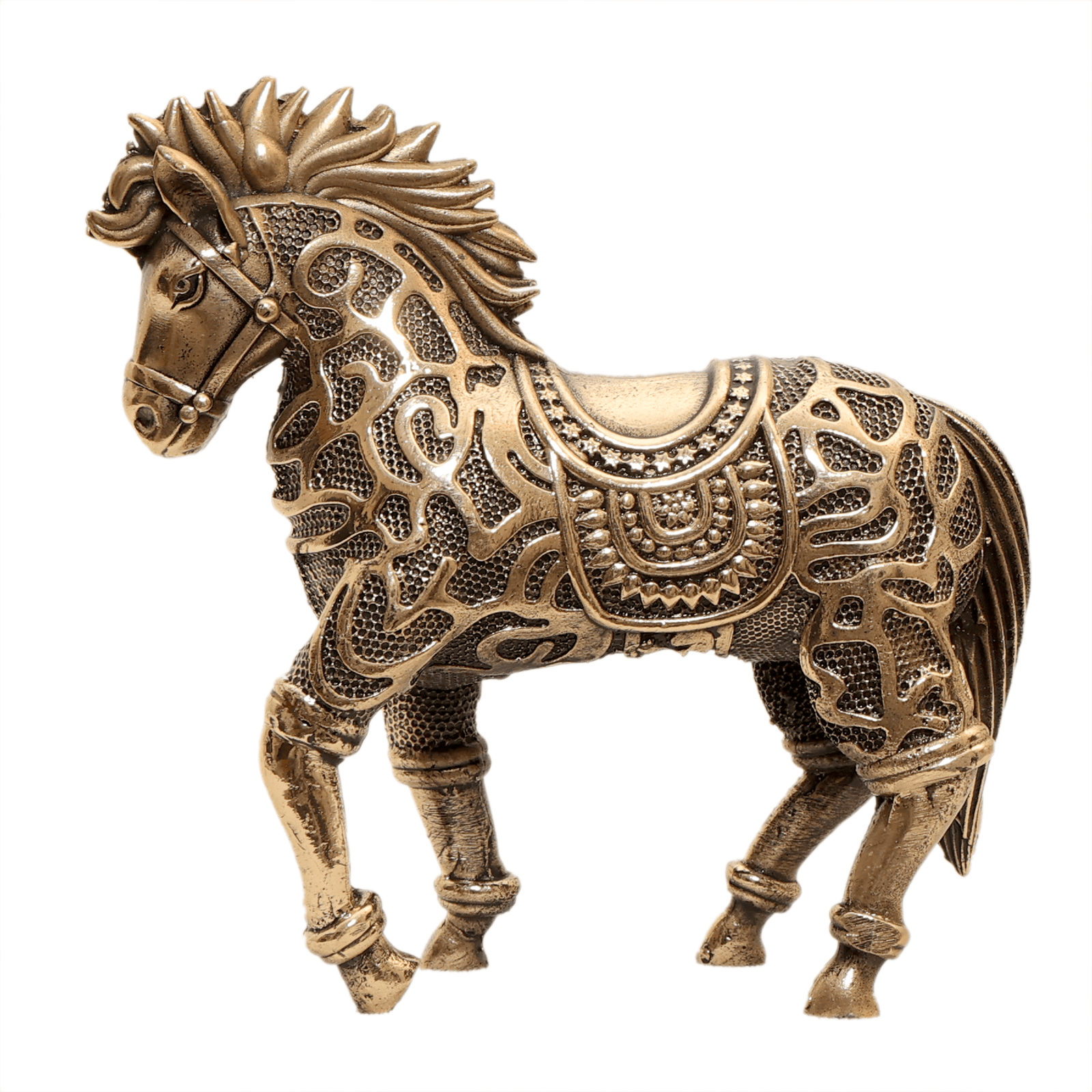 Brass Horse 3.9 Inch KBH12501 Brass Horse 3.9 Inch KBH12501