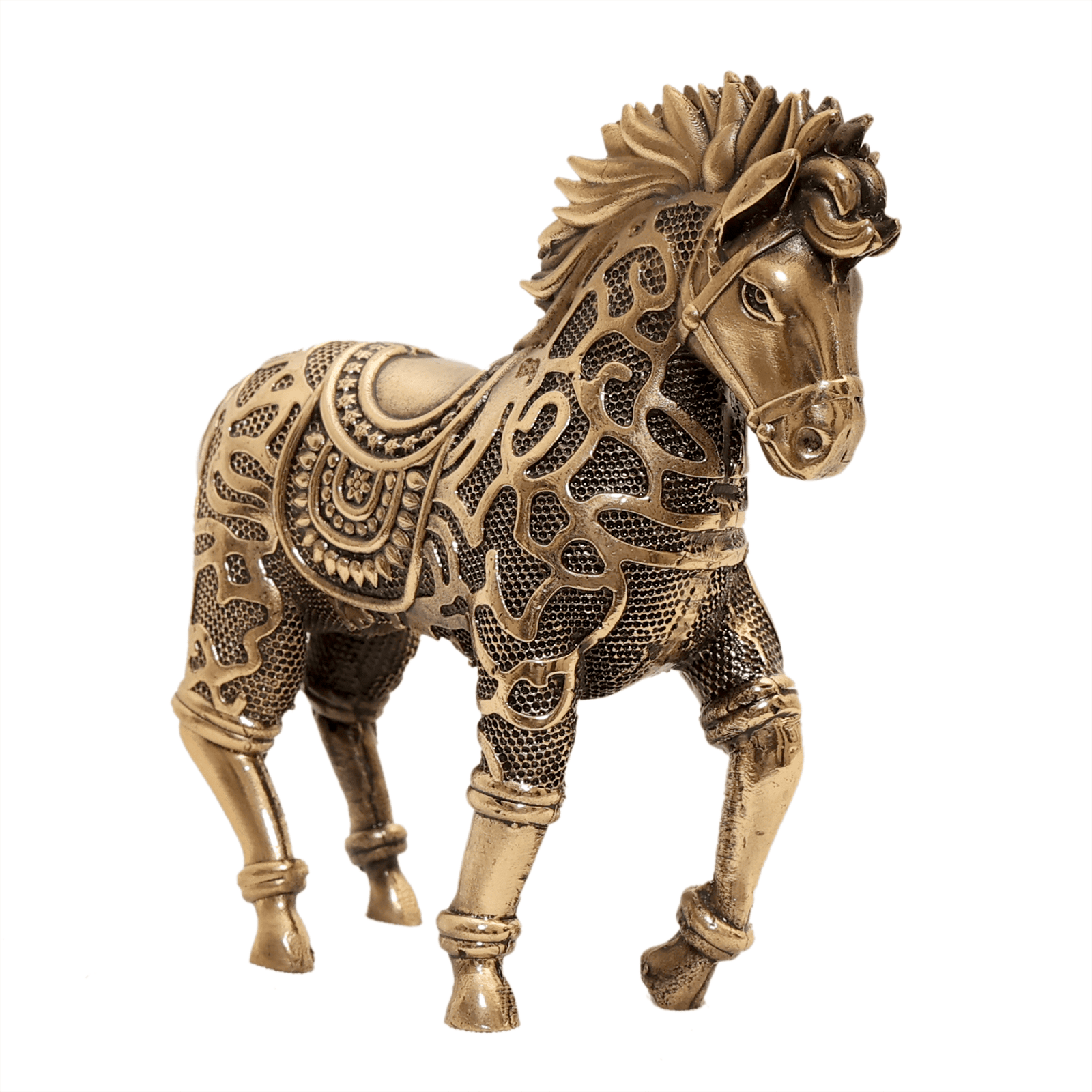 Brass Horse 3.9 Inch KBH12501 Brass Horse 3.9 Inch KBH12501