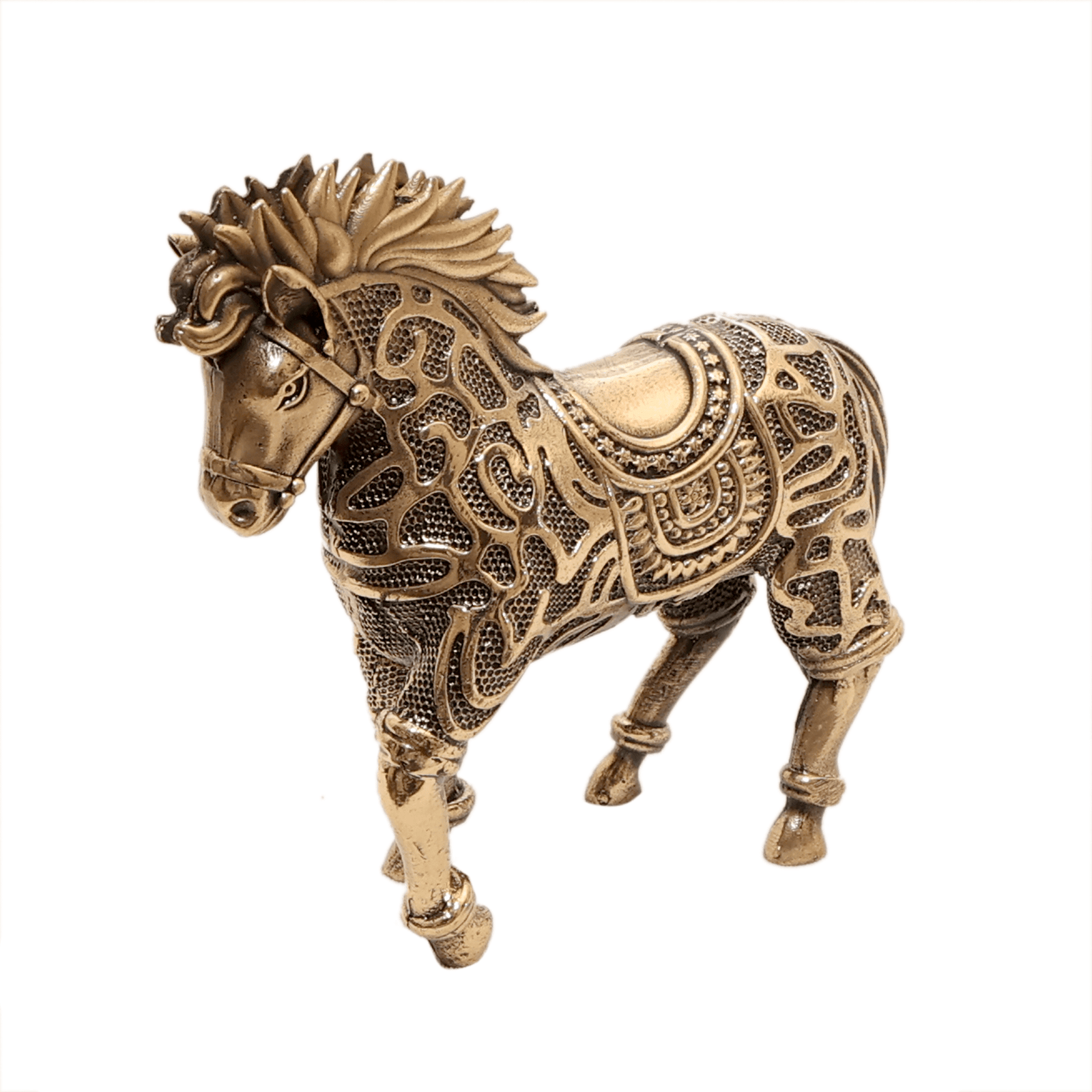 Brass Horse 3.9 Inch KBH12501 Brass Horse 3.9 Inch KBH12501