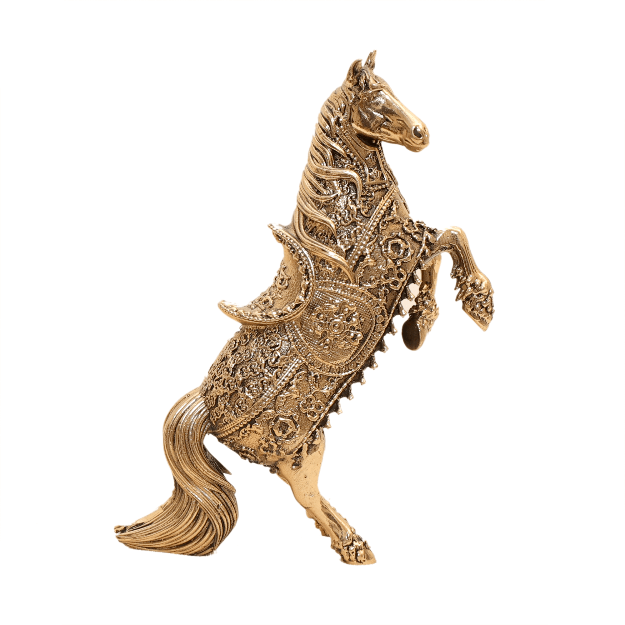 Brass Jumping Horse 4.5 Inch KBH12504 Brass Jumping Horse 4.5 Inch KBH12504