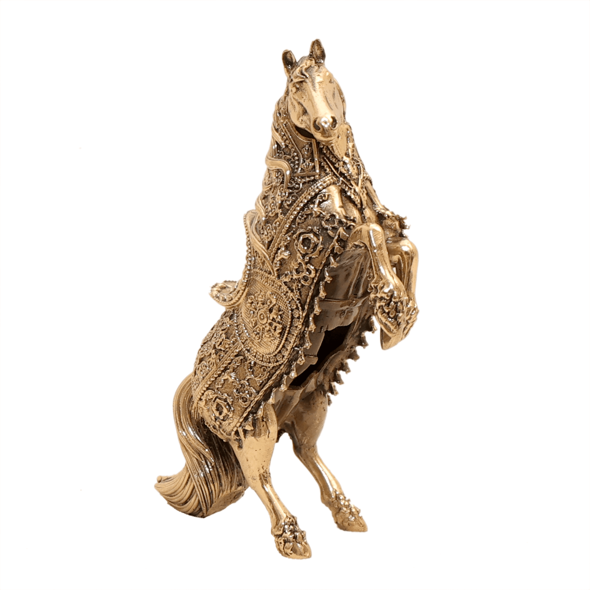 Brass Jumping Horse 4.5 Inch KBH12504 Brass Jumping Horse 4.5 Inch KBH12504