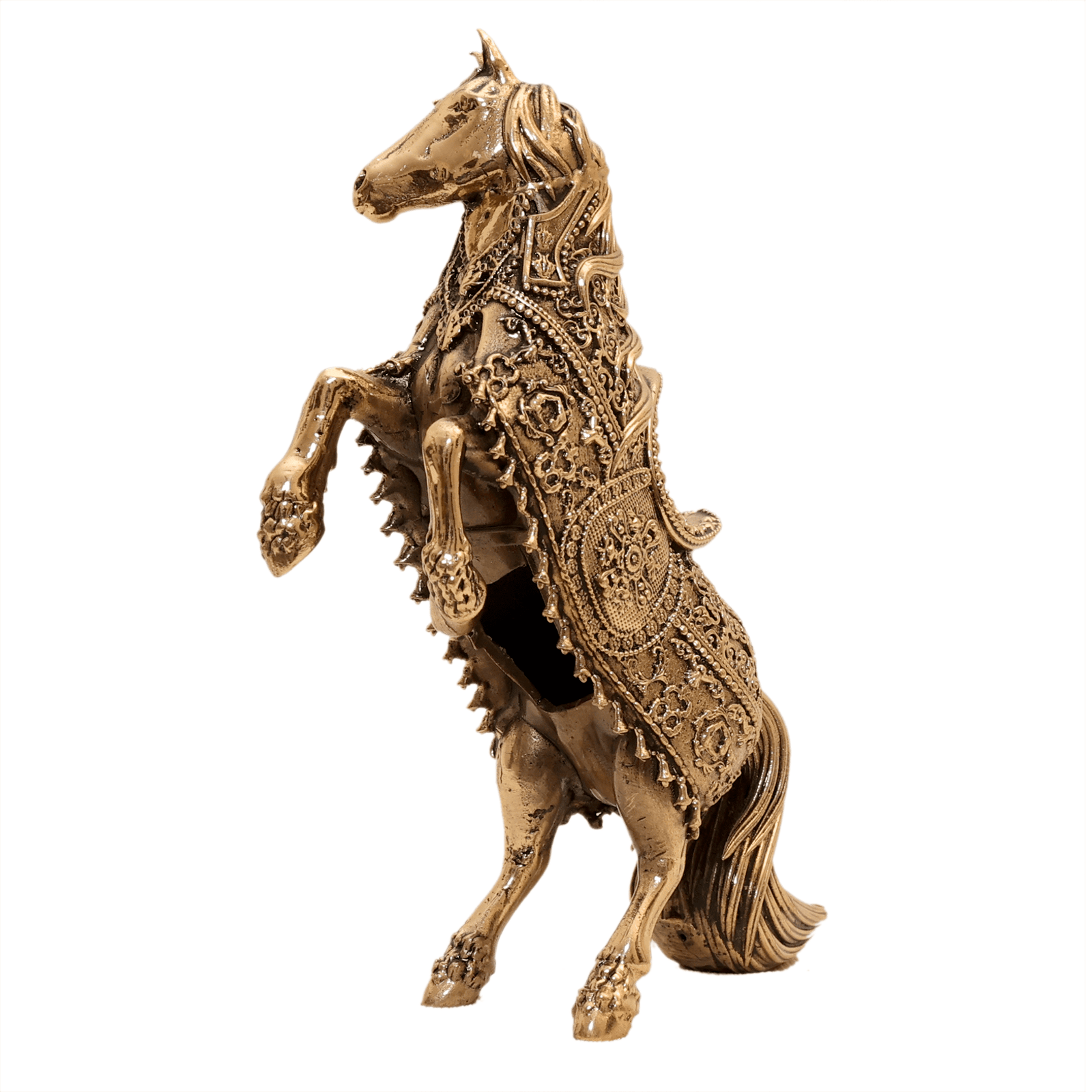 Brass Jumping Horse 4.5 Inch KBH12504 Brass Jumping Horse 4.5 Inch KBH12504