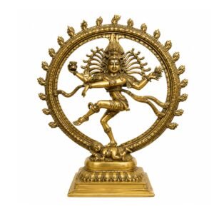 KALARAMBH Brass Nataraj 16.9 Inch, 1 Pcs