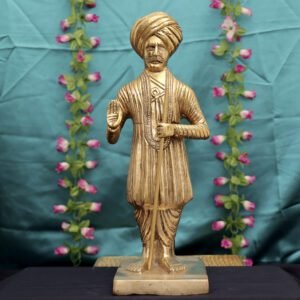 brass Jalaram bapa 14.5 Inch KBH12512