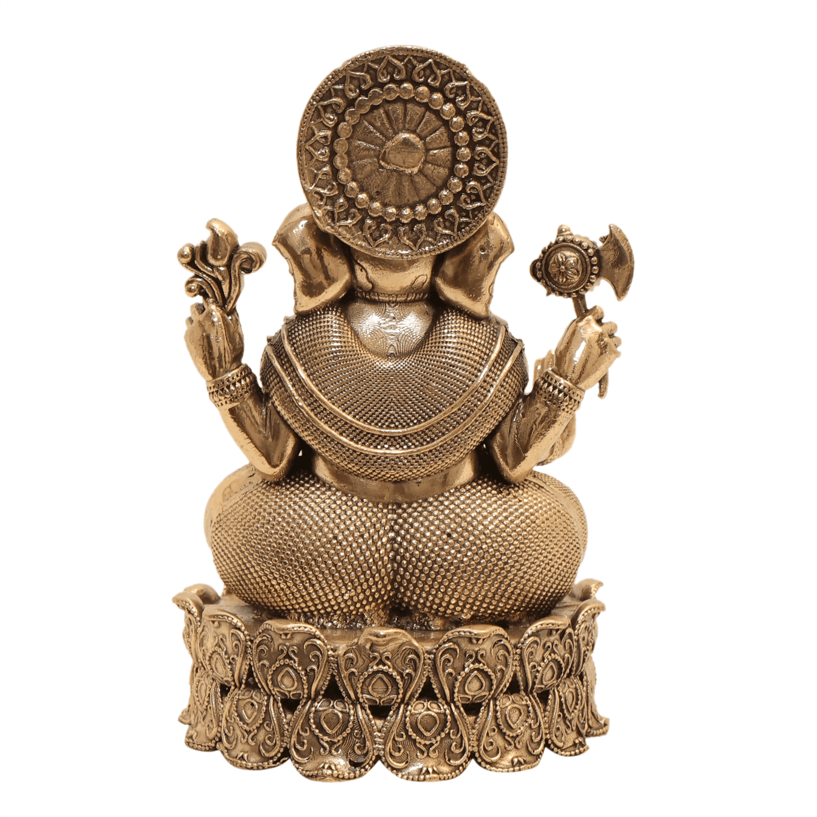 brass Ganesh 4.2 Inch KBH12525 brass Ganesh 4.2 Inch KBH12525