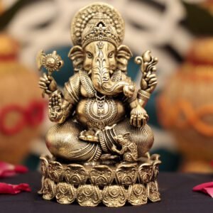 brass Ganesh 4.2 Inch KBH12525