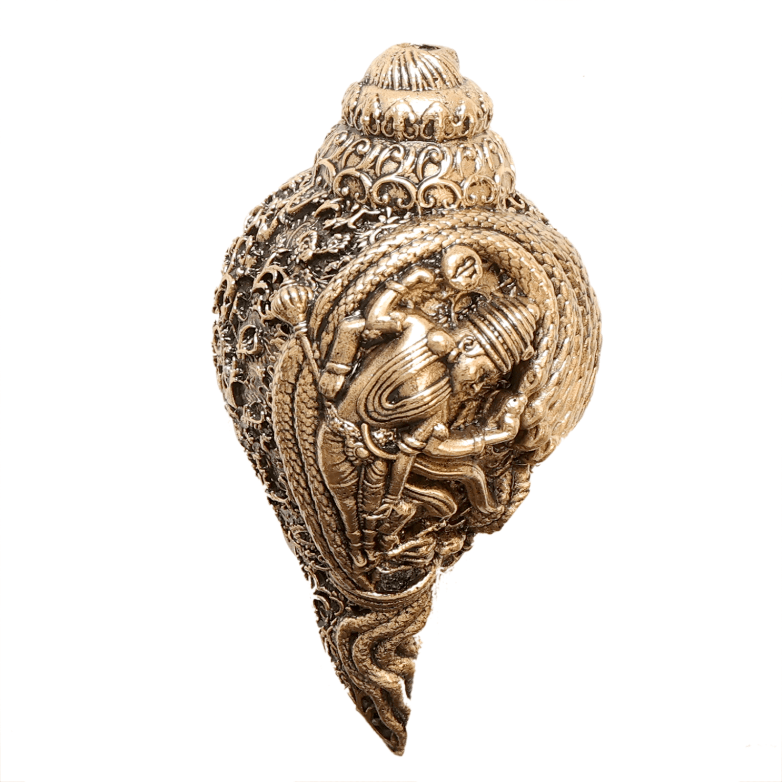 brass Vishnu sankh 2.2 Inch KBH12530 brass Vishnu sankh 2.2 Inch KBH12530