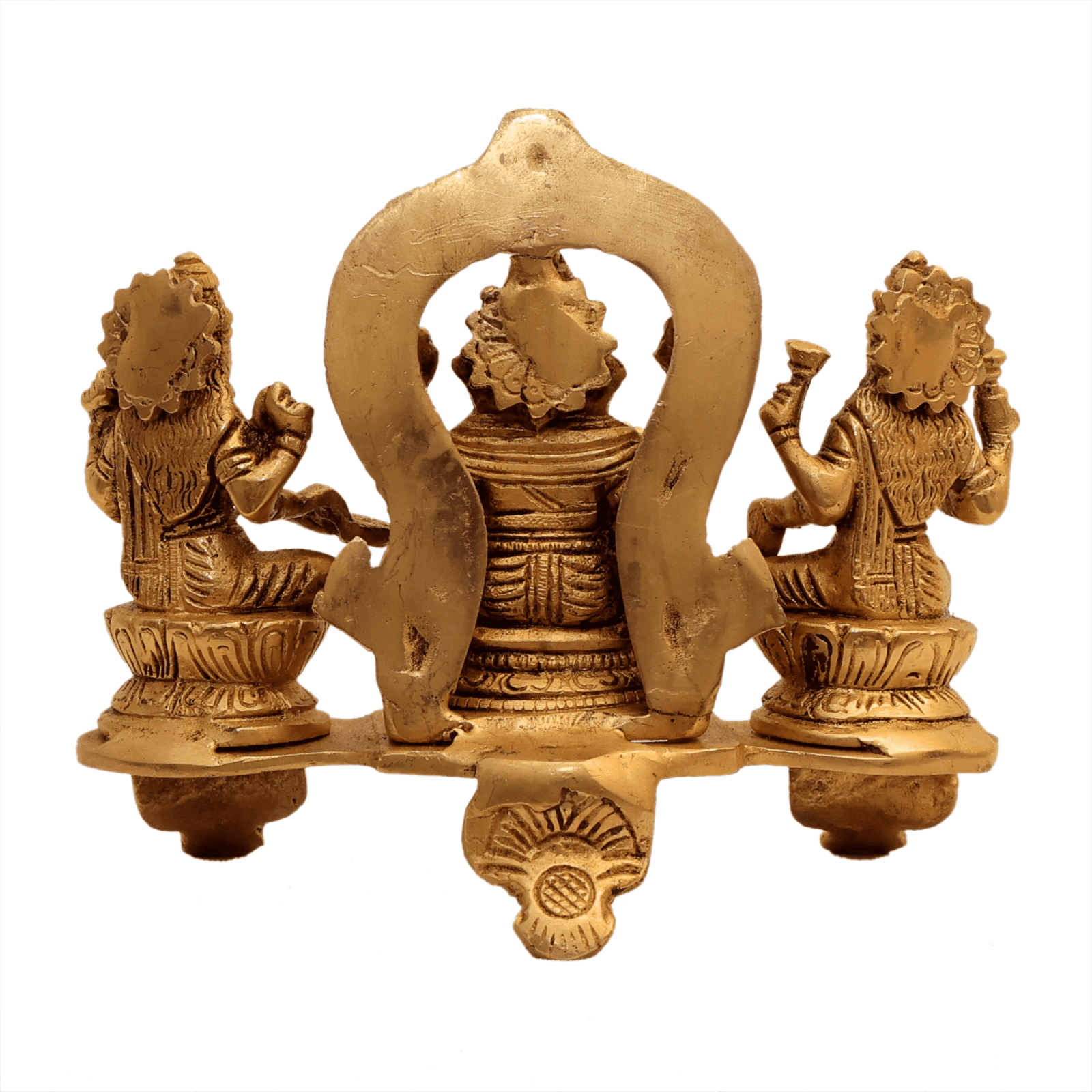 brass Ganesh , Lakshmi saraswati set 5.5 Inch KBH12548 brass Ganesh , Lakshmi saraswati set 5.5 Inch KBH12548