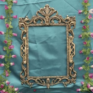 brass Photo Frame Wall Hanging 17.5 Inch KBH12553