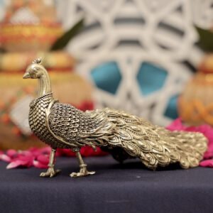 brass Peacock 3.1 Inch KBH12561