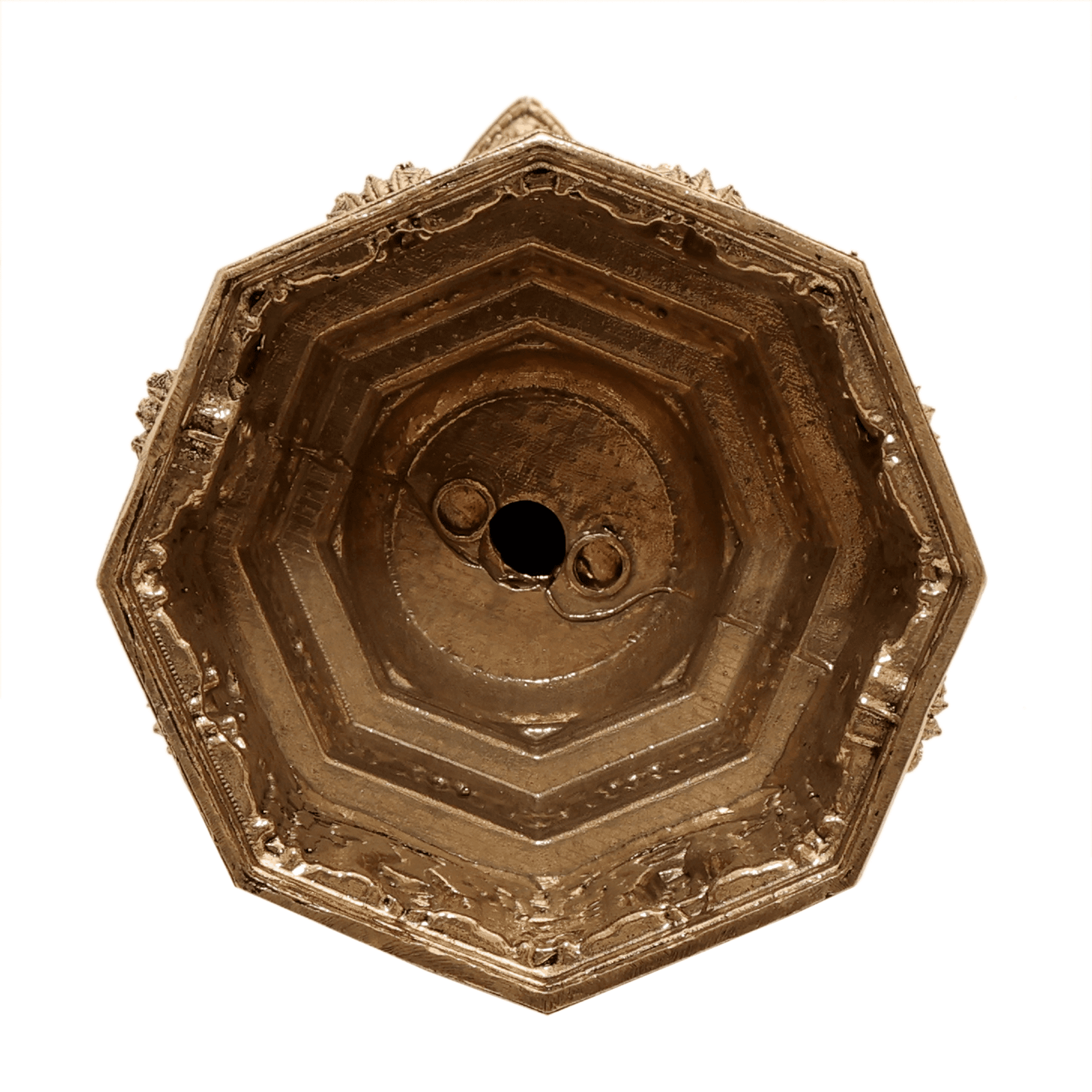 BRASS Ashta Lakshimi With peacock five Diya 10 Inch KBH12574 BRASS Ashta Lakshimi With peacock five Diya 10 Inch KBH12574