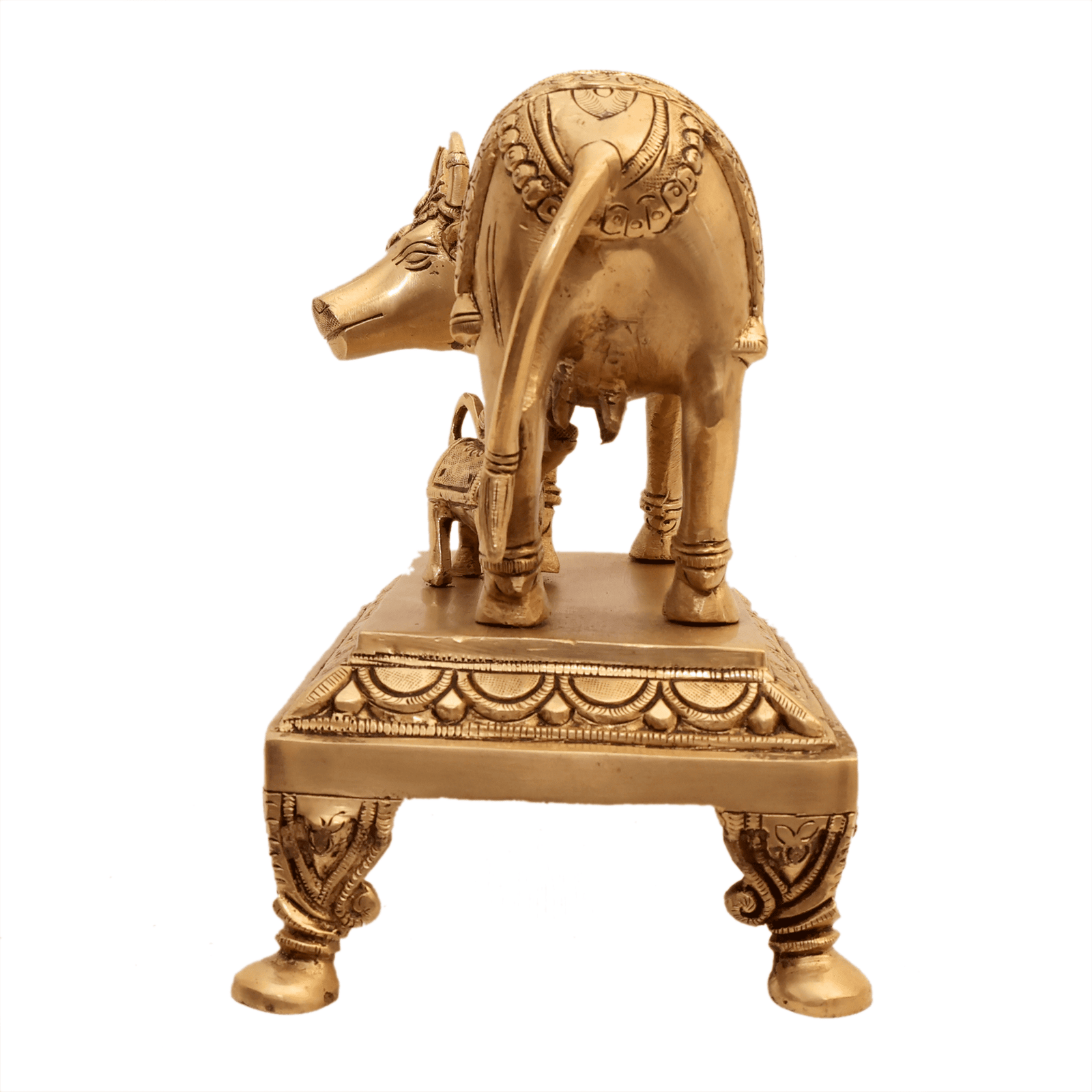 Brass Cow & Calf 8.7 Inch KBH12581 Brass Cow & Calf 8.7 Inch KBH12581