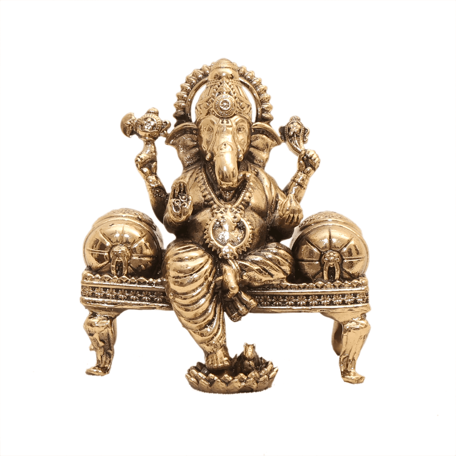 brass Sofa Ganesh 2.7 Inch KBH12586 brass Sofa Ganesh 2.7 Inch KBH12586