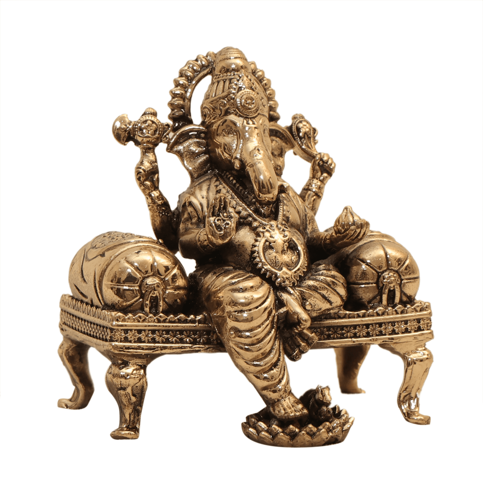 brass Sofa Ganesh 2.7 Inch KBH12586 brass Sofa Ganesh 2.7 Inch KBH12586