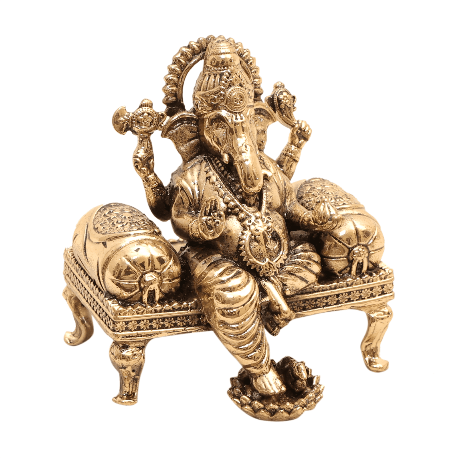 brass Sofa Ganesh 2.7 Inch KBH12586 brass Sofa Ganesh 2.7 Inch KBH12586