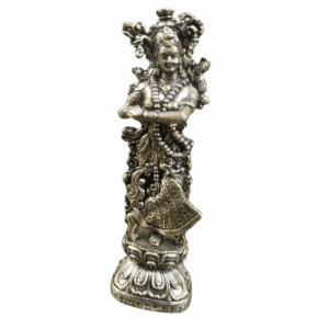 KALARAMBH Brass Radha 3 Inch, 1 Pcs
