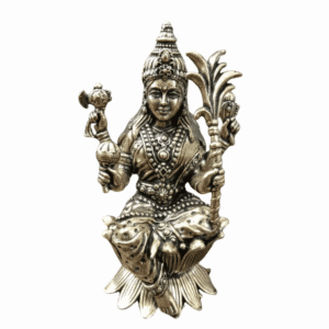 KALARAMBH Brass Raja Rajeshwari 3 Inch, 1 Pcs