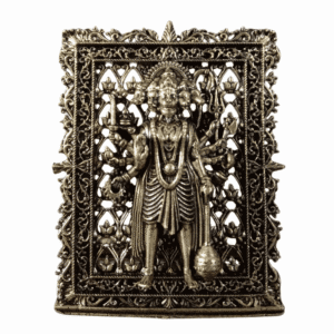 KALARAMBH Brass Hanuman Standing Frame 2.9 Inch, 1 Pcs