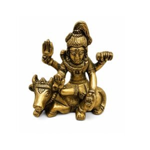 KALARAMBH Brass Shiv Sankar 2.6 Inch, 1 Pcs