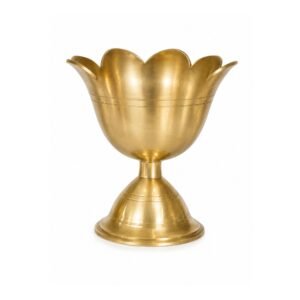 KALARAMBH Brass Divi 2.8 Inch, 1 Pcs