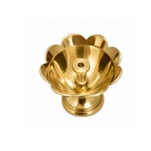 KALARAMBH Brass Divi 2 Inch, 1 Pcs