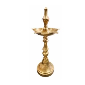 KALARAMBH Brass Divi 7 Inch, 1 Pcs
