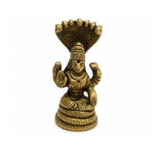 KALARAMBH Brass Lakshmi 2.4 Inch, 1 Pcs