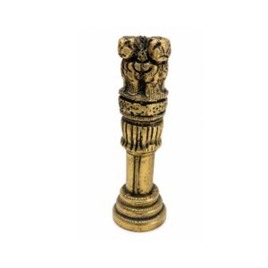 KALARAMBH Brass Ashok Stambh 4 Inch, 1 Pcs