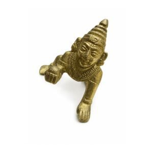 KALARAMBH Brass Bal Krishna 1.5 Inch, 1 Pcs