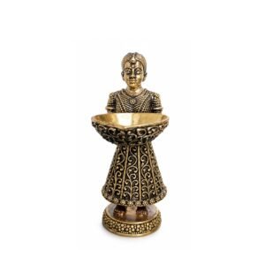 KALARAMBH Brass Deep Lady 4 Inch, 1 Pcs