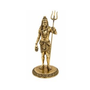 KALARAMBH Brass Shiv 12.2 Inch, 1 Pcs