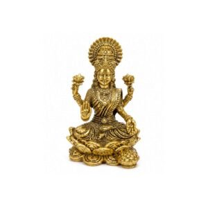 KALARAMBH Brass Lakshmi 2 Inch, 1 Pcs