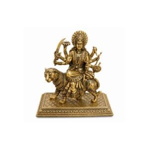 KALARAMBH Brass Ambe Maa 6.3 Inch, 1 Pcs