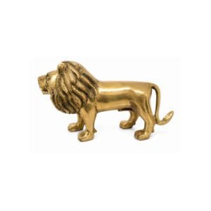 KALARAMBH Brass Lion 4.8 Inch, 1 Pcs