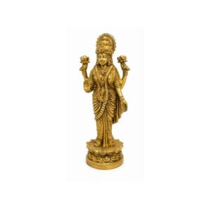 KALARAMBH Brass Lakshmi 6 Inch, 1 Pcs