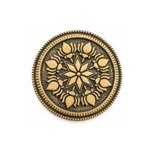 KALARAMBH Brass Bajath 0.7 Inch, 1 Pcs