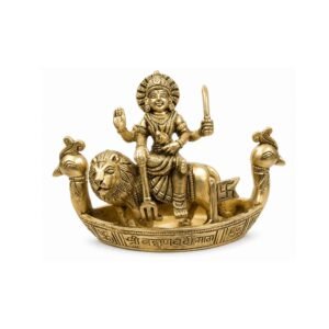 KALARAMBH Brass Vahanvati Sikotar 4.1 Inch, 2 Pcs