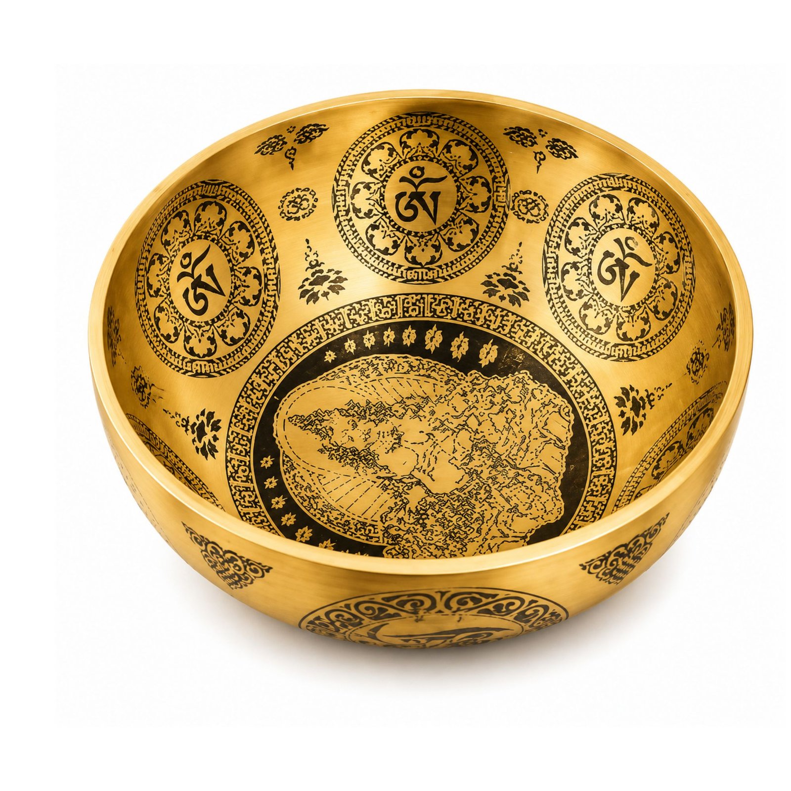 KALARAMBH Brass Singing Bowl 2.8 Inch, 1 Pcs KALARAMBH Brass Singing Bowl 2.8 Inch, 1 Pcs