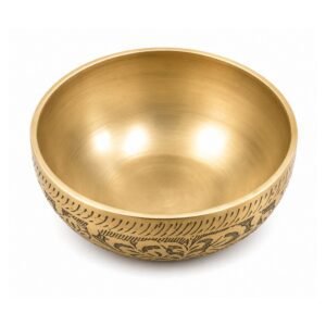 KALARAMBH Brass Singing Bowl 2.8 Inch, 1 Pcs