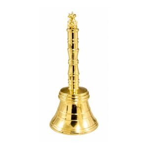 KALARAMBH Brass Nadni Bell 4.5 Inch, 1 Pcs