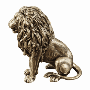 KALARAMBH Brass Lion 3 Inch, 1 Pcs