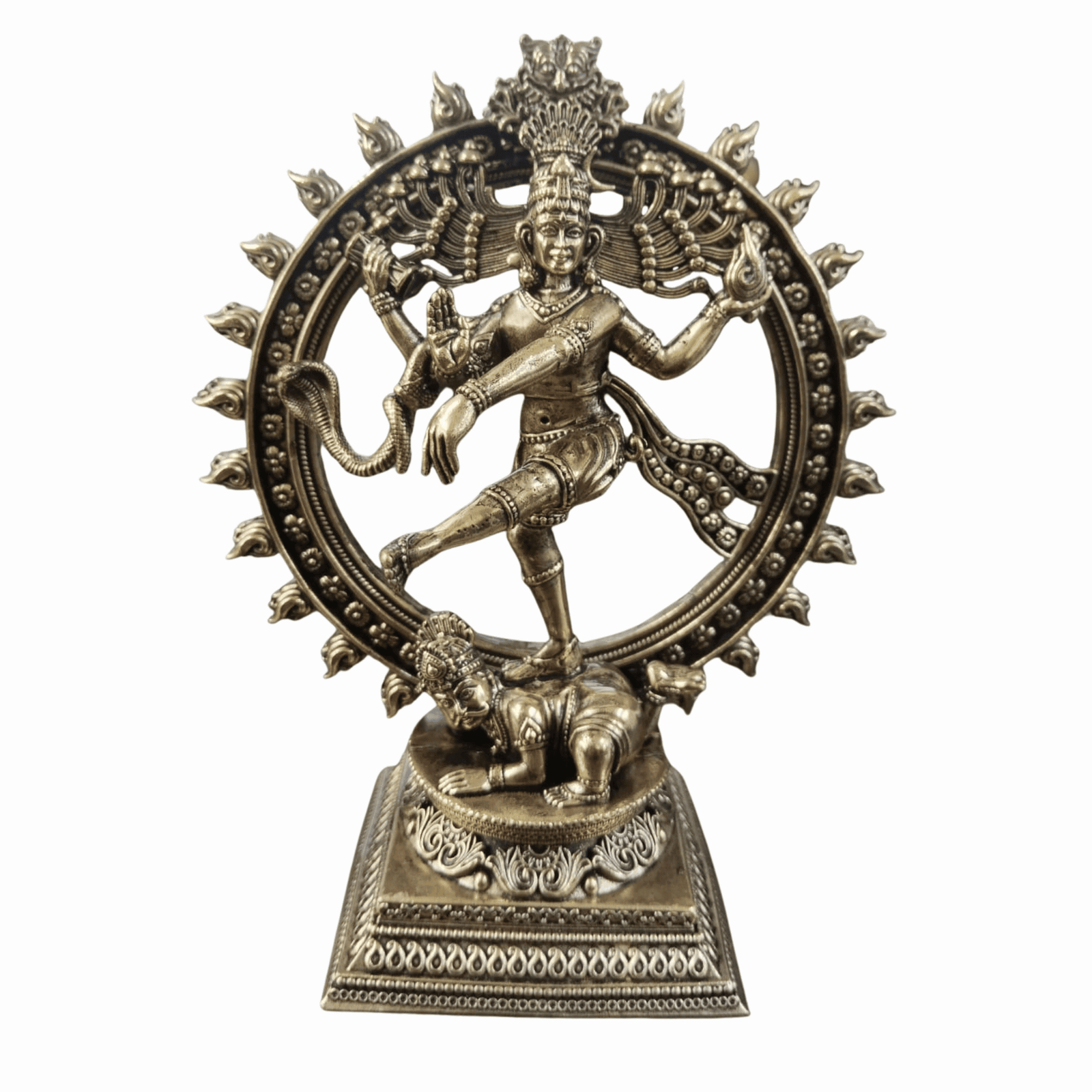 KALARAMBH Brass Nataraj 6 Inch, 1 Pcs KALARAMBH Brass Nataraj 6 Inch, 1 Pcs