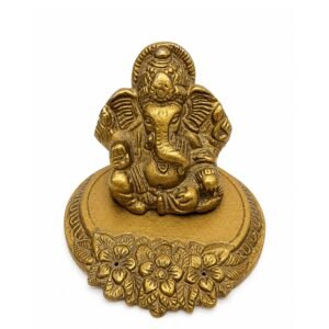 KALARAMBH Wrought Iron Ganesh 2.5 Inch, 1 Pcs