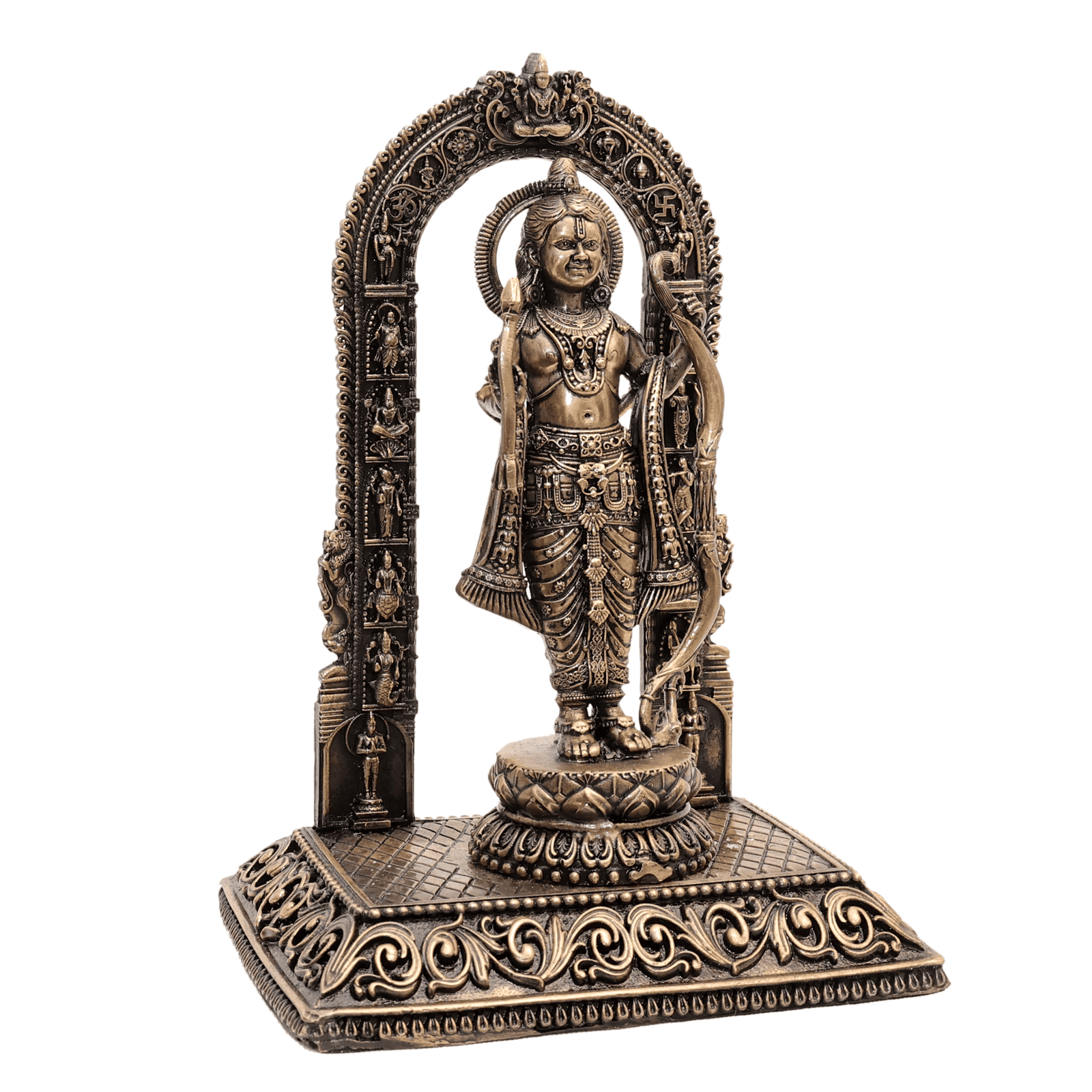 KALARAMBH Brass Ram 6 Inch, 1 Pcs KALARAMBH Brass Ram 6 Inch, 1 Pcs