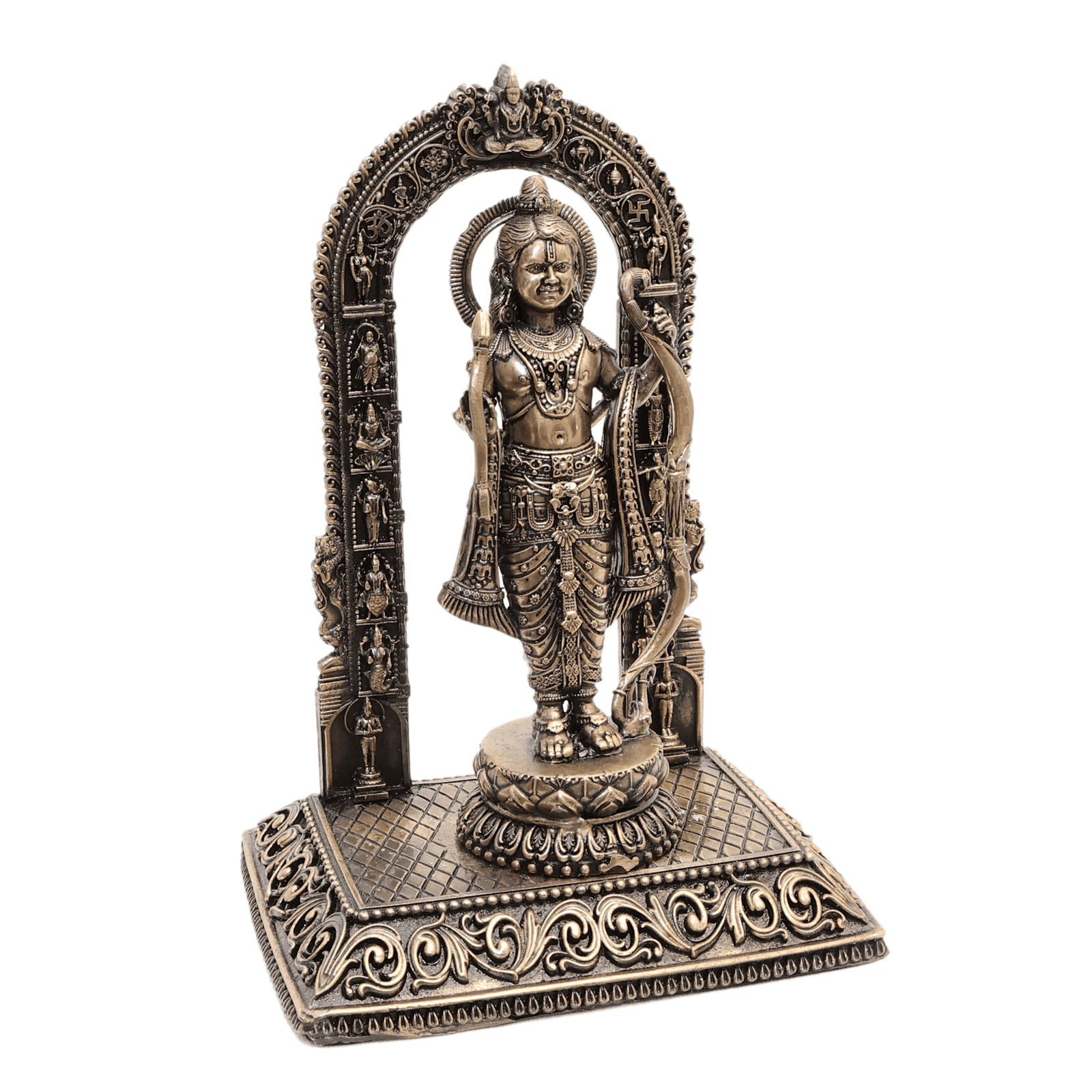 KALARAMBH Brass Ram 6 Inch, 1 Pcs KALARAMBH Brass Ram 6 Inch, 1 Pcs