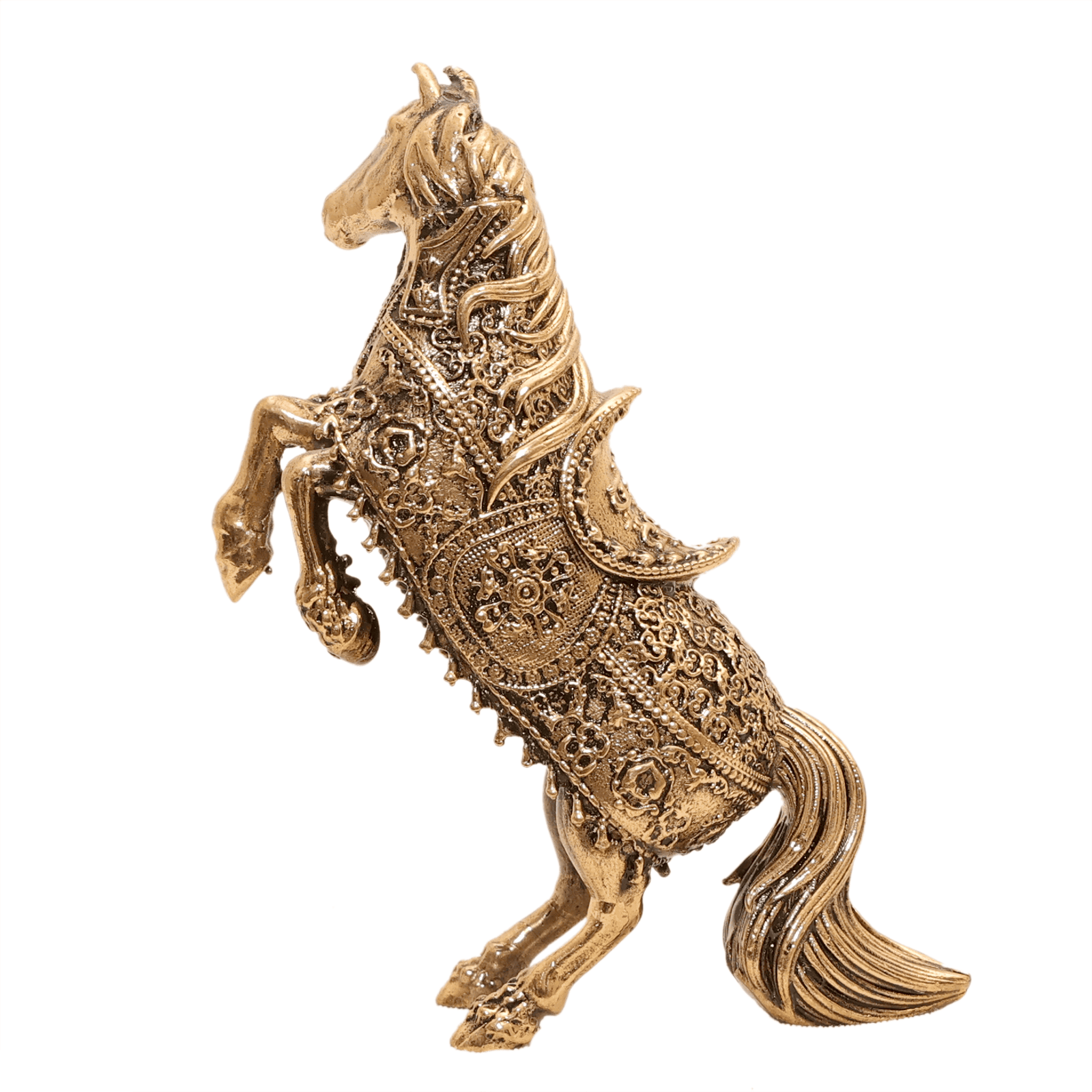 KALARAMBH Brass Jumping Horse 2.8 Inch, 1 Pcs KALARAMBH Brass Jumping Horse 2.8 Inch, 1 Pcs