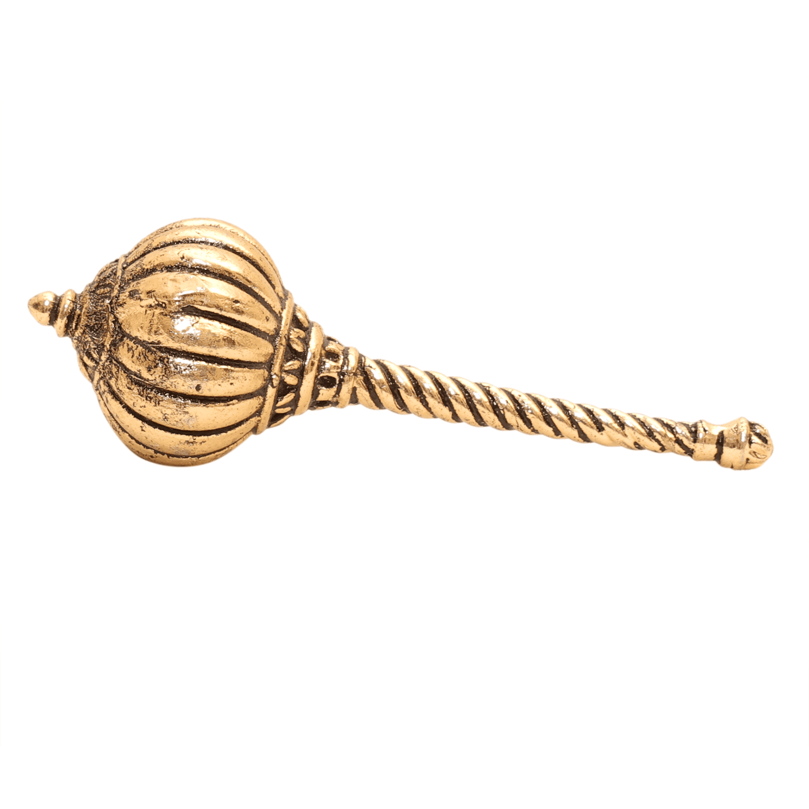 KALARAMBH Brass Gada 2.6 Inch, 1 Pcs KALARAMBH Brass Gada 2.6 Inch, 1 Pcs