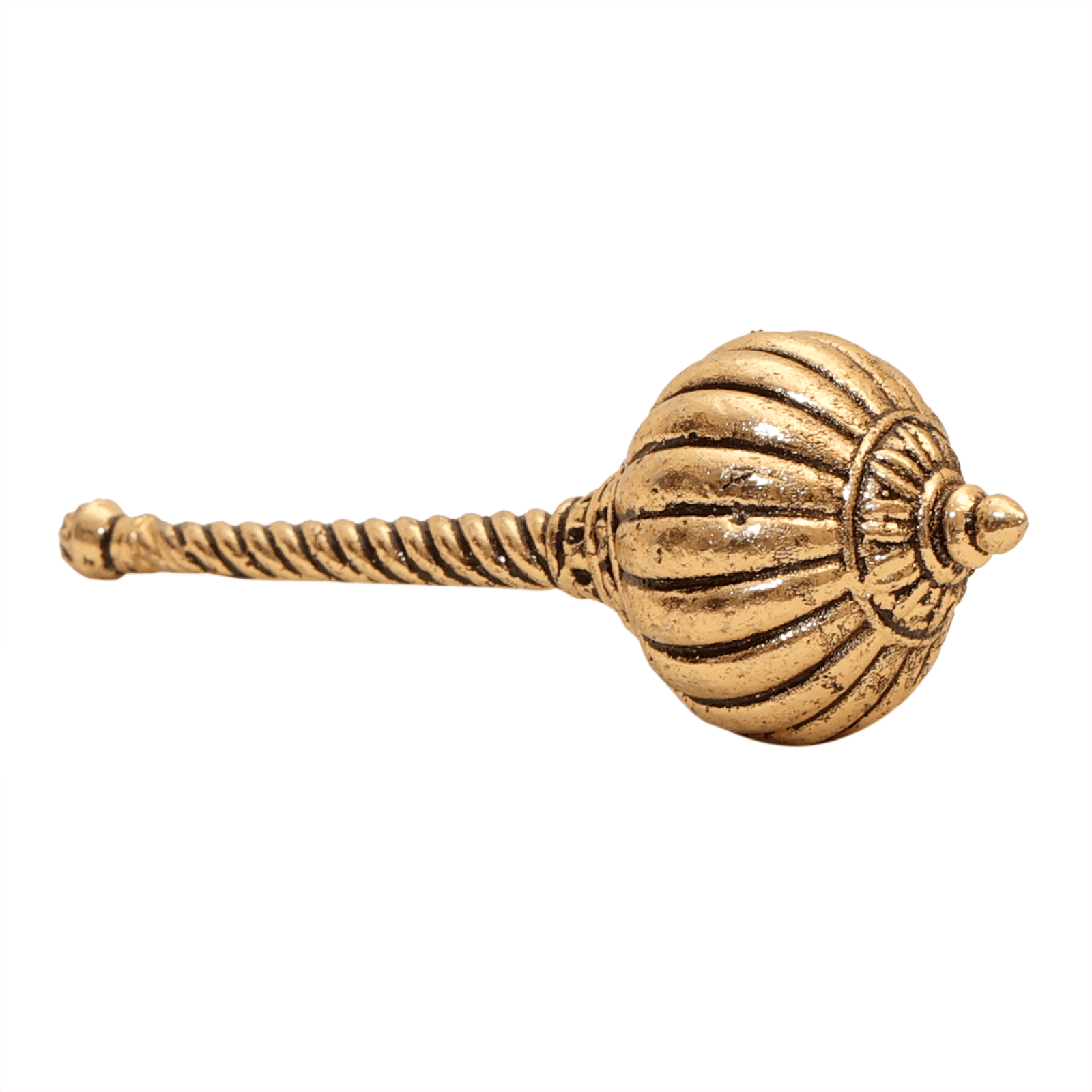 KALARAMBH Brass Gada 2.6 Inch, 1 Pcs KALARAMBH Brass Gada 2.6 Inch, 1 Pcs